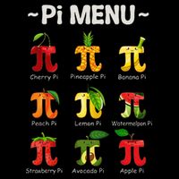 Pie Menu Math Teacher PI Symbol Funny Pi Day Pi 3 Daily Commute Backpack