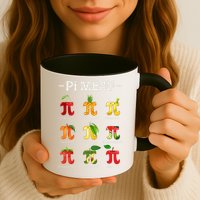 Pie Menu Math Teacher PI Symbol Funny Pi Day Pi 3 Coffee Mug