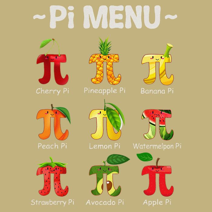 Pie Menu Math Teacher PI Symbol Funny Pi Day Pi 3 Hoodie