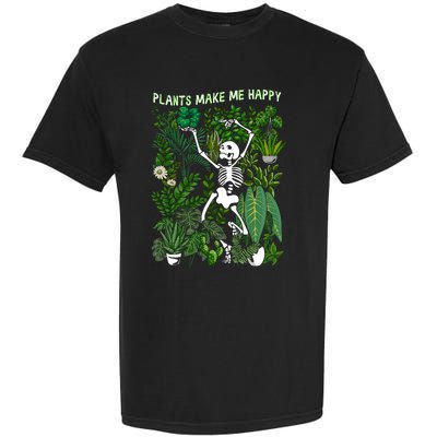 Plants Make Me Happy Garment-Dyed Heavyweight T-Shirt