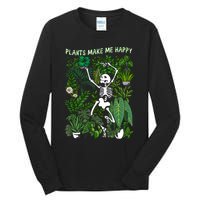 Plants Make Me Happy Tall Long Sleeve T-Shirt