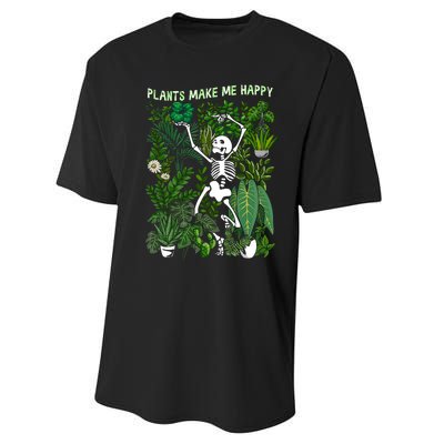 Plants Make Me Happy Performance Sprint T-Shirt