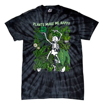 Plants Make Me Happy Tie-Dye T-Shirt