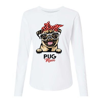 Pug Mom Mothers Day Dog Lovers Gifts For  Womens Cotton Relaxed Long Sleeve T-Shirt