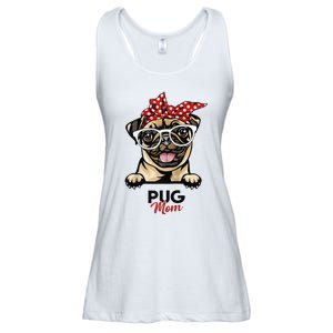 Pug Mom Mothers Day Dog Lovers Gifts For  Ladies Essential Flowy Tank