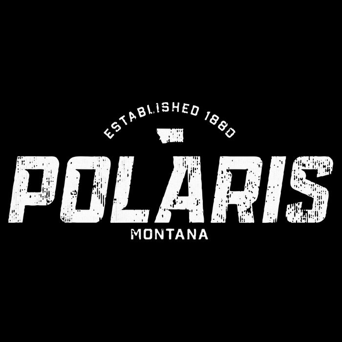 Polaris Montana Mt Vintage Athletic Sports Logo Doggie Tank