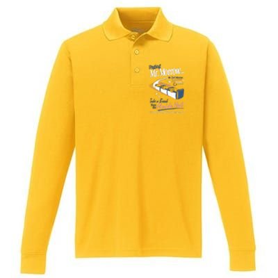 Paging Mr. Morrow Performance Long Sleeve Polo