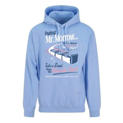 Paging Mr. Morrow Unisex Surf Hoodie