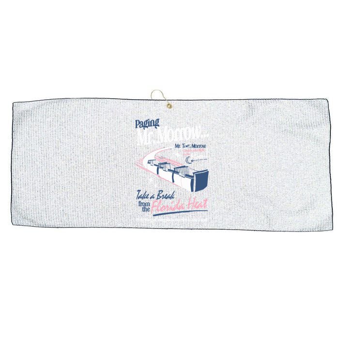 Paging Mr. Morrow Large Microfiber Waffle Golf Towel
