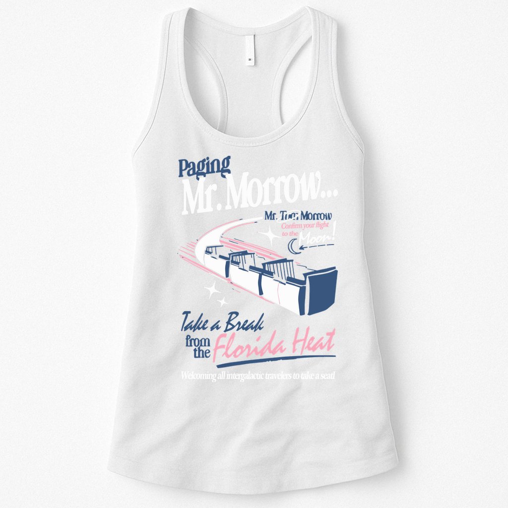 Paging Mr. Morrow Womens Tank Top