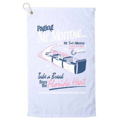 Paging Mr. Morrow Golf Towel
