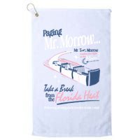 Paging Mr. Morrow Golf Towel