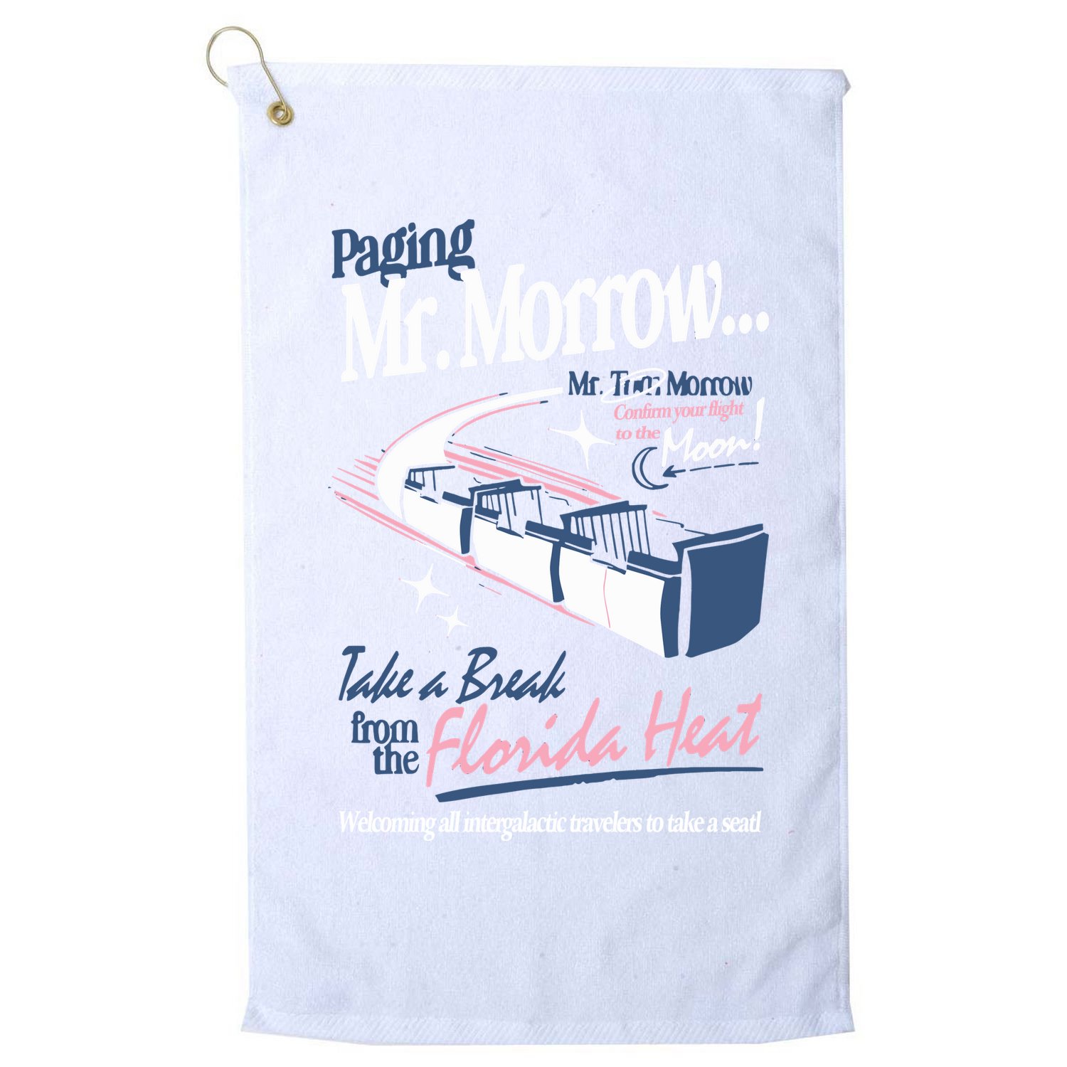 Paging Mr. Morrow Golf Towel
