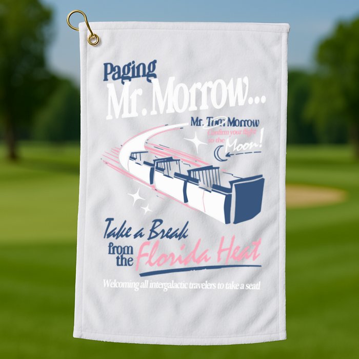 Paging Mr. Morrow Golf Towel