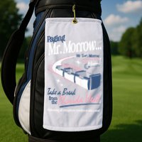 Paging Mr. Morrow Golf Towel