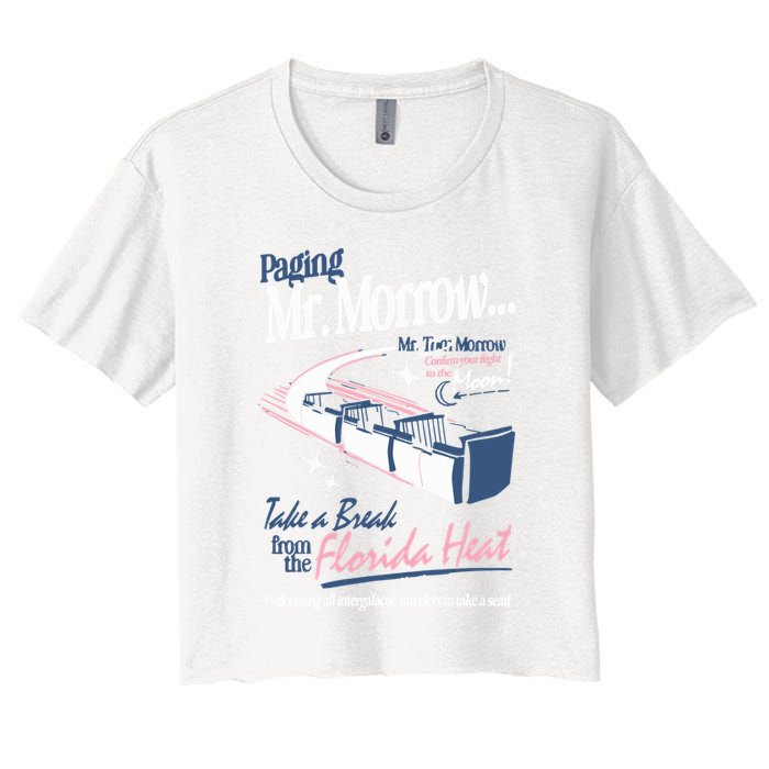 Paging Mr. Morrow Crop Top