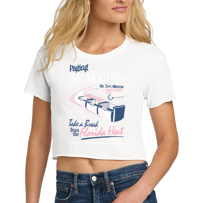 Paging Mr. Morrow Crop Top