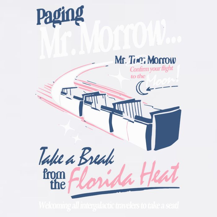 Paging Mr. Morrow Cropped Pullover Crew