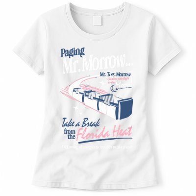 Paging Mr. Morrow Womens T-Shirt