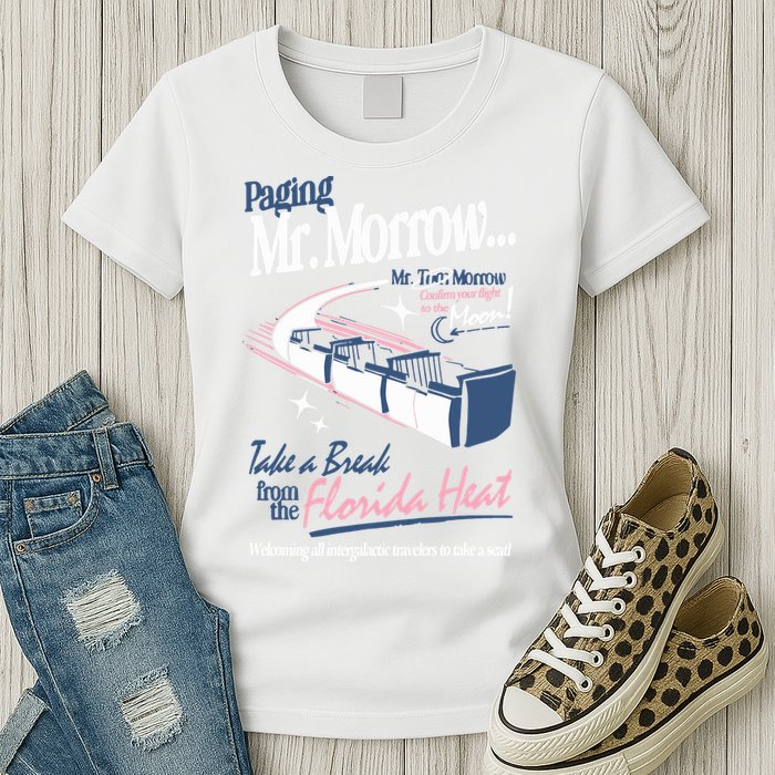 Paging Mr. Morrow Womens T-Shirt