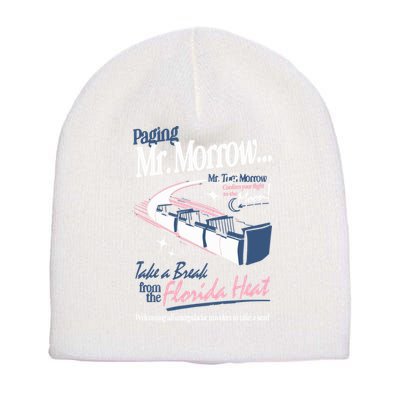 Paging Mr. Morrow Short Acrylic Beanie