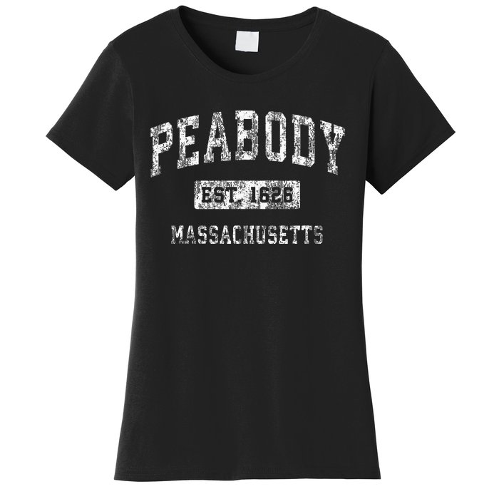 Peabody Massachusetts Ma Vintage Established Sports Women's T-Shirt