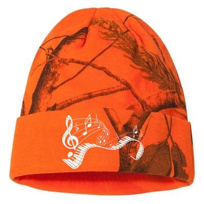 Pianist Music Notes Treble Clef Piano Player Keyboard Piano Kati Licensed 12" Camo Beanie