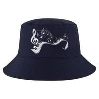 Pianist Music Notes Treble Clef Piano Player Keyboard Piano Cool Comfort Performance Bucket Hat