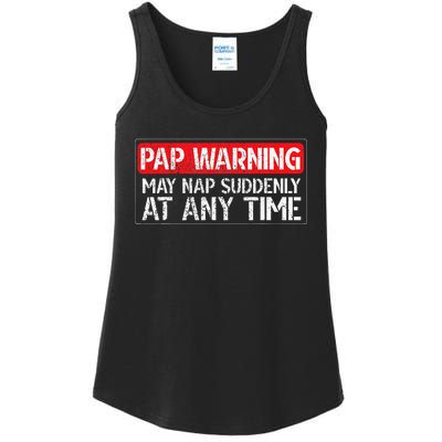 Pap May Nap Suddenly Pap Grandpa Pap Grandfather Ladies Essential Tank