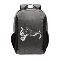 Pianist Music Notes Treble Clef Piano Player Keyboard Piano Vector Backpack
