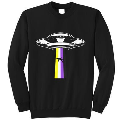 Pride Month Non Binary Flag Ufo Lgbtq Parade Sweatshirt