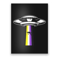 Pride Month Non Binary Flag Ufo Lgbtq Parade Poster