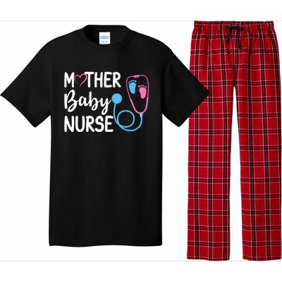 Postpartum Mother Nurse Mom Funny Nursing Students Gift Pajama Set