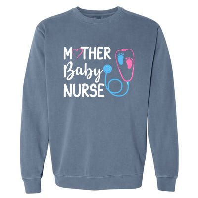 Postpartum Mother Nurse Mom Funny Nursing Students Gift Garment-Dyed Sweatshirt