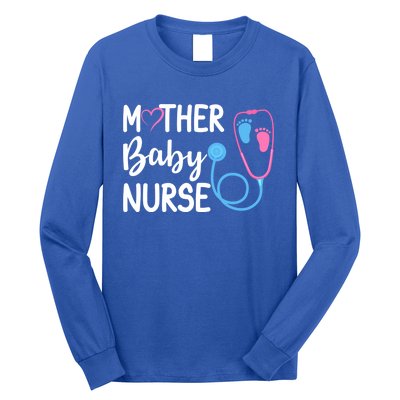 Postpartum Mother Nurse Mom Funny Nursing Students Gift Long Sleeve Shirt