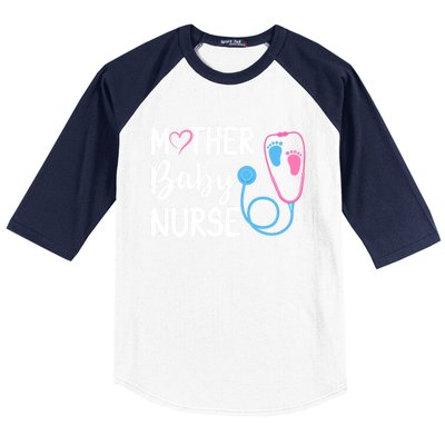 Postpartum Mother Nurse Mom Funny Nursing Students Gift Baseball Sleeve Shirt