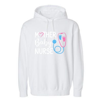 Postpartum Mother Nurse Mom Funny Nursing Students Gift Garment-Dyed Fleece Hoodie