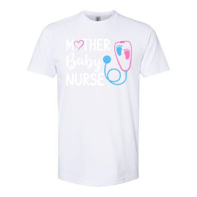 Postpartum Mother Nurse Mom Funny Nursing Students Gift Softstyle CVC T-Shirt