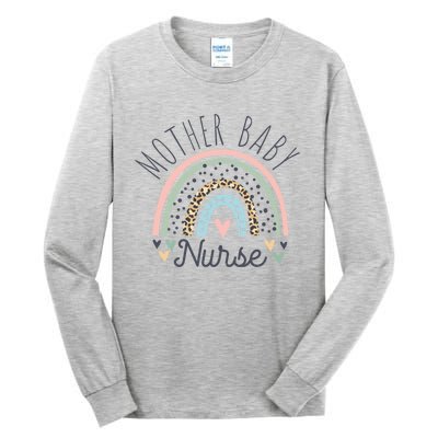 Postpartum Mother Nurse Mom Postpartum Nursing Funny Gift Tall Long Sleeve T-Shirt