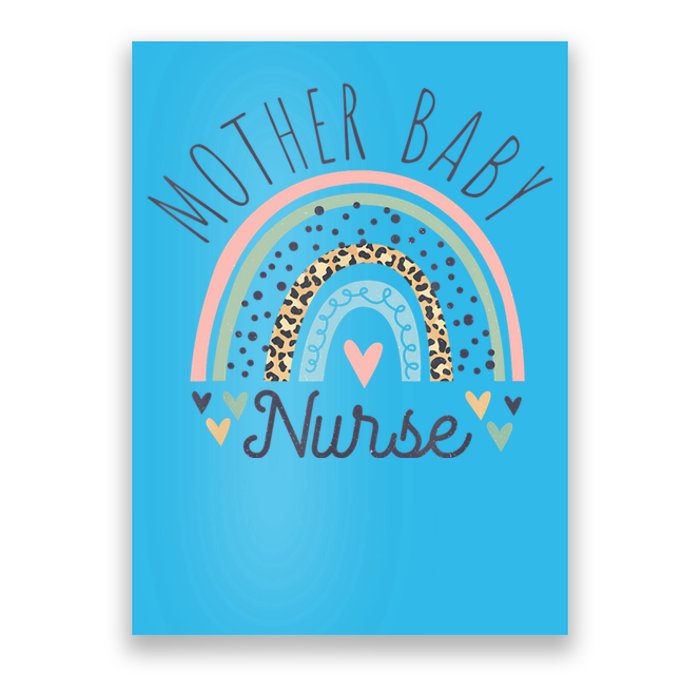 Postpartum Mother Nurse Mom Postpartum Nursing Funny Gift Poster