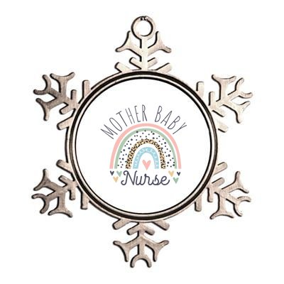 Postpartum Mother Nurse Mom Postpartum Nursing Funny Gift Metallic Star Ornament