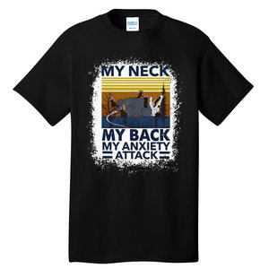 Possum My Neck My Back My Anxiety Attack Retro Opossums Tall T-Shirt