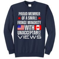 Proud Member Of Fringe Minority: America And Canada Together Sweatshirt