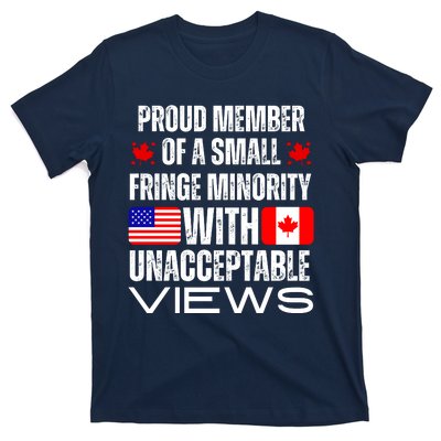 Proud Member Of Fringe Minority: America And Canada Together T-Shirt