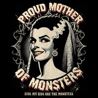 Proud Mother Of Monsters Wool Snapback Cap