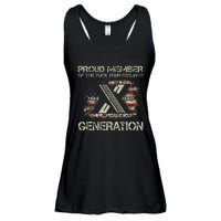 Proud Member Of The Fuck Your Feelings Gen X Ladies Essential Flowy Tank