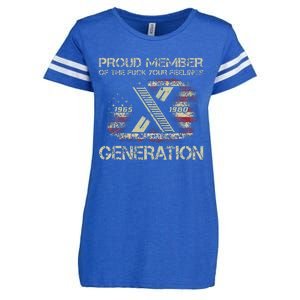 Proud Member Of The Fuck Your Feelings Gen X Enza Ladies Jersey Football T-Shirt