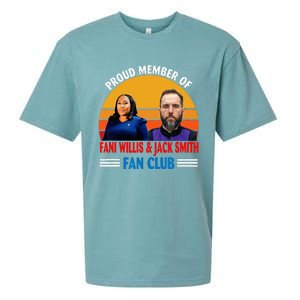 Proud Member Of Fani Willis And Jack Smith Fan Club Sueded Cloud Jersey T-Shirt