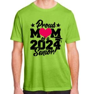 Proud Mom Of A 2024 Senior Grad Adult ChromaSoft Performance T-Shirt