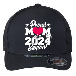 Proud Mom Of A 2024 Senior Grad Flexfit Unipanel Trucker Cap